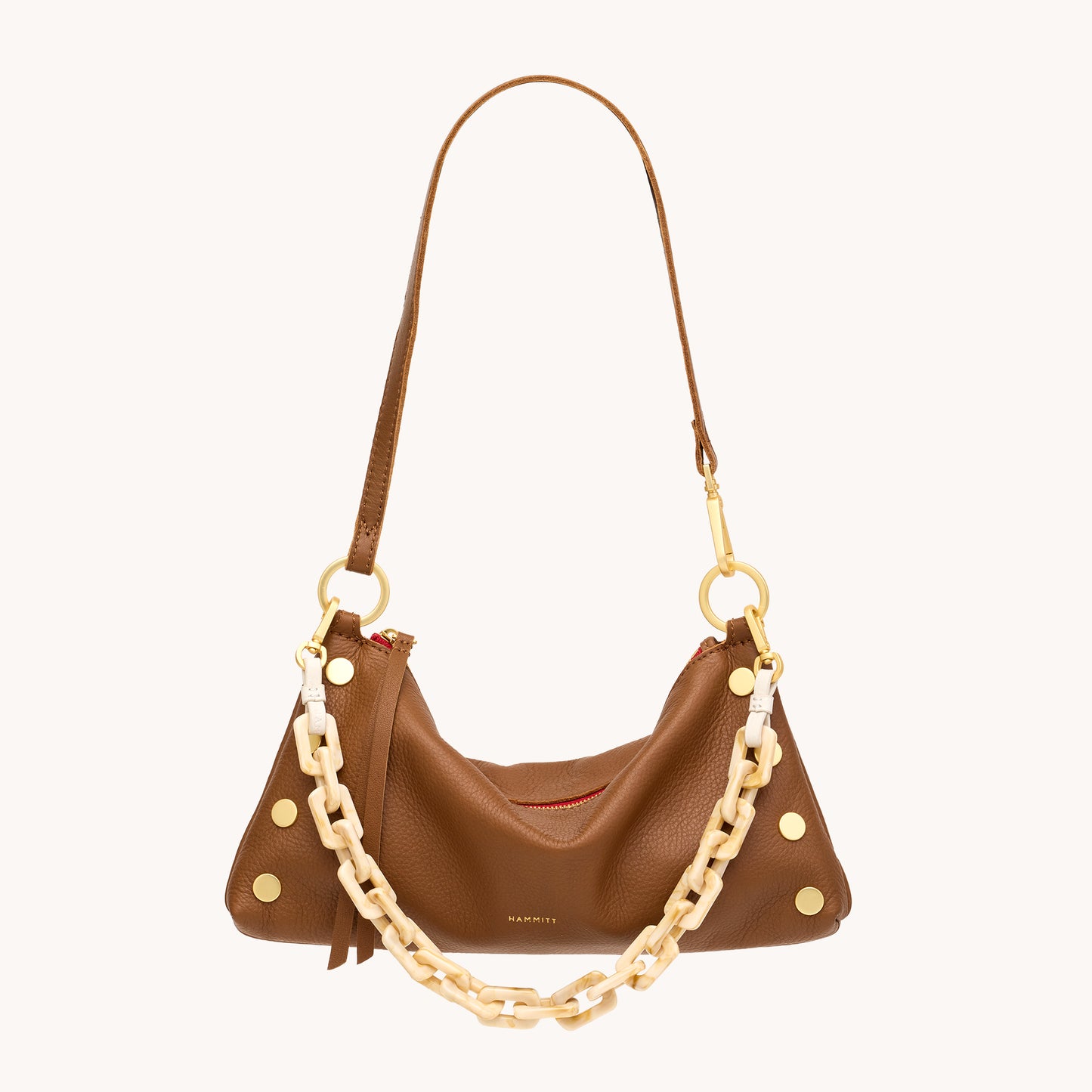 Latte Shoulder Strap | Calla Lily White/Brushed Gold