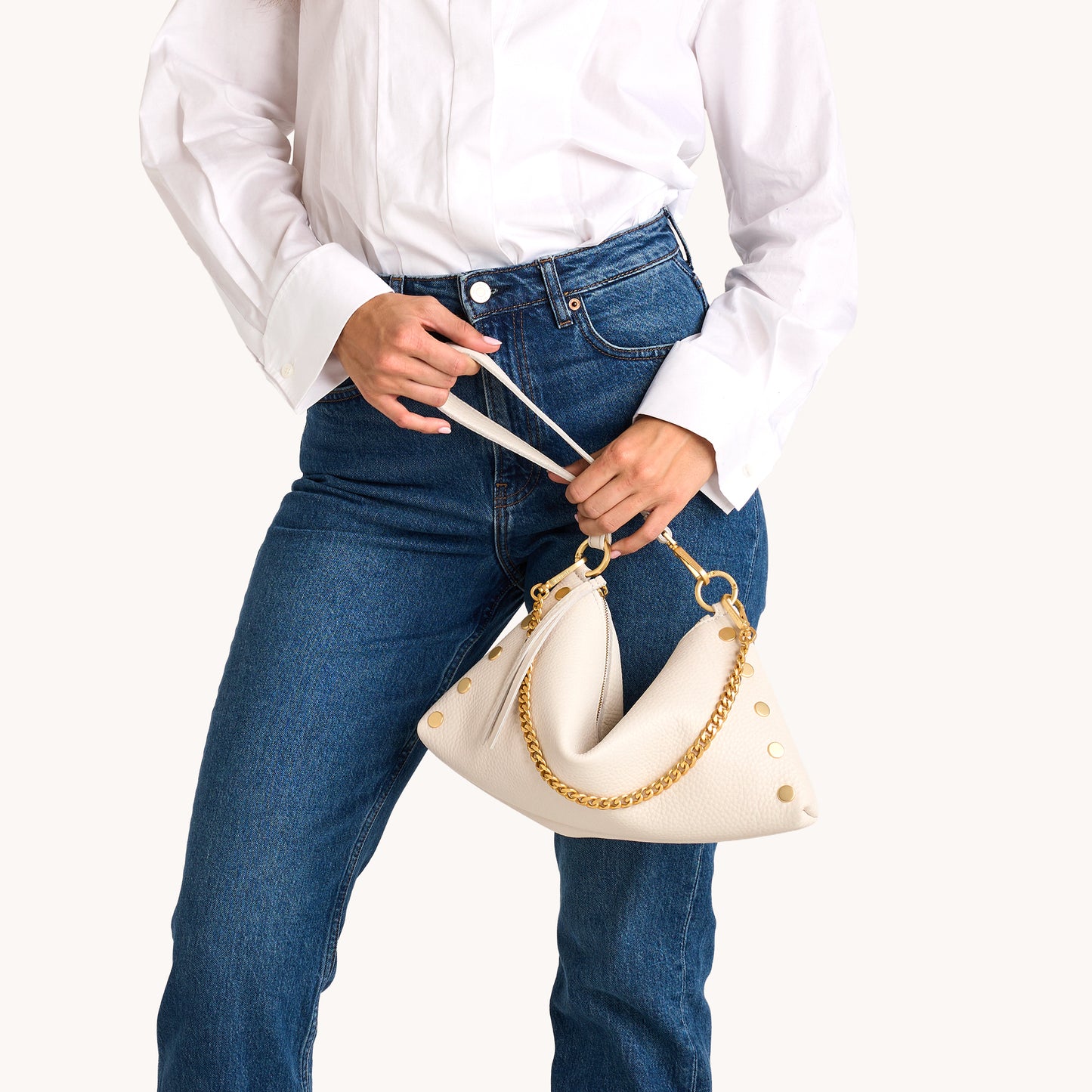 Kyle | Calla Lily White/Brushed Gold | Med