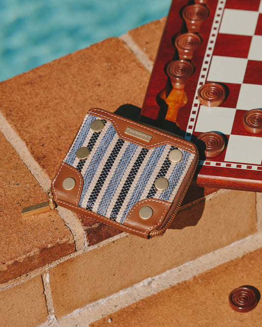 5 North | Cabana Blue/Brushed Gold