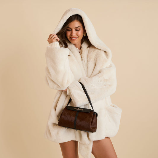 Charlotte | Calf Hair/Gunmetal | Med