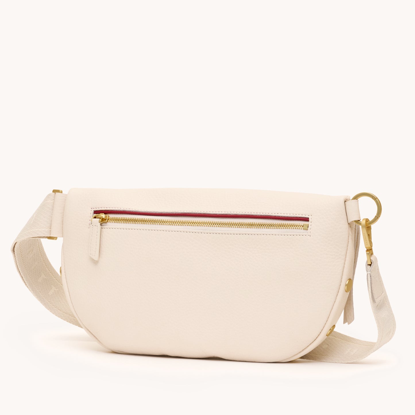 Charles Crossbody | Calla Lily White/Brushed Gold | Lrg