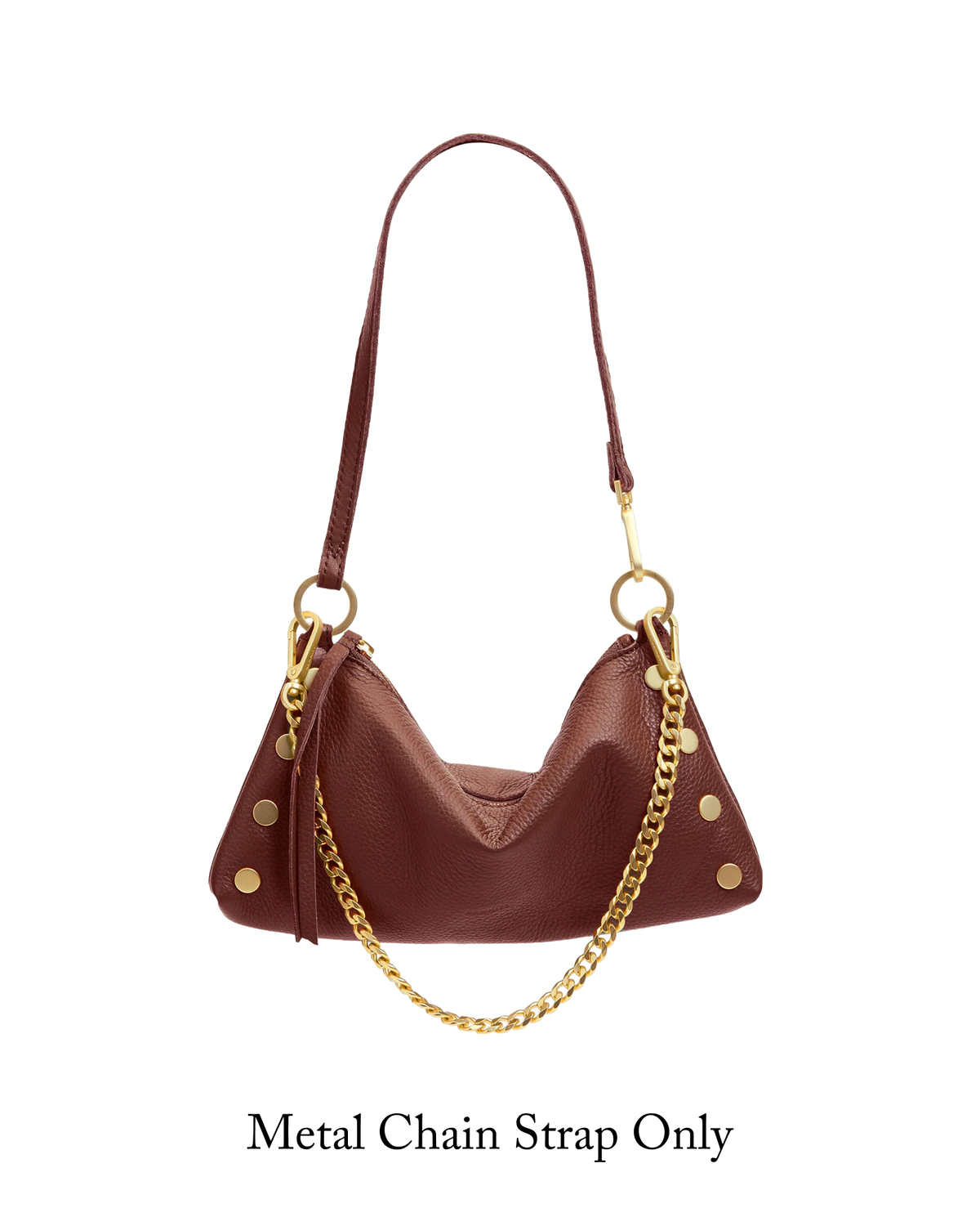 Metal Chain Shoulder Strap | Brushed Gold
