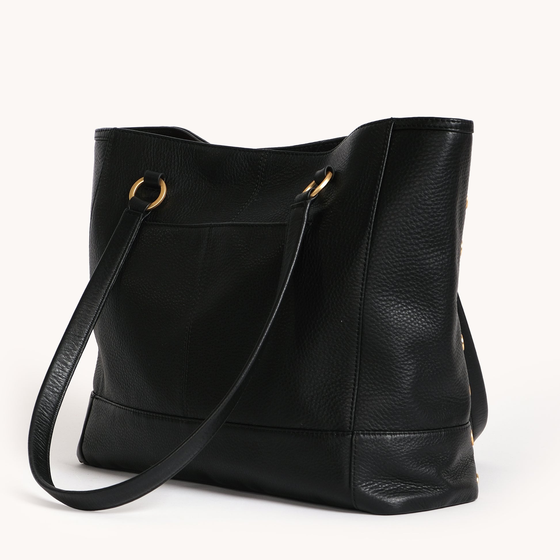 Andersen Revival-Black-BG-Back-Handles Down-View