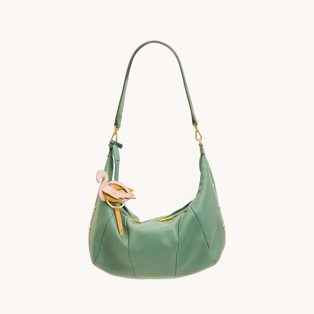 Frankie-keychain-on-bag-View