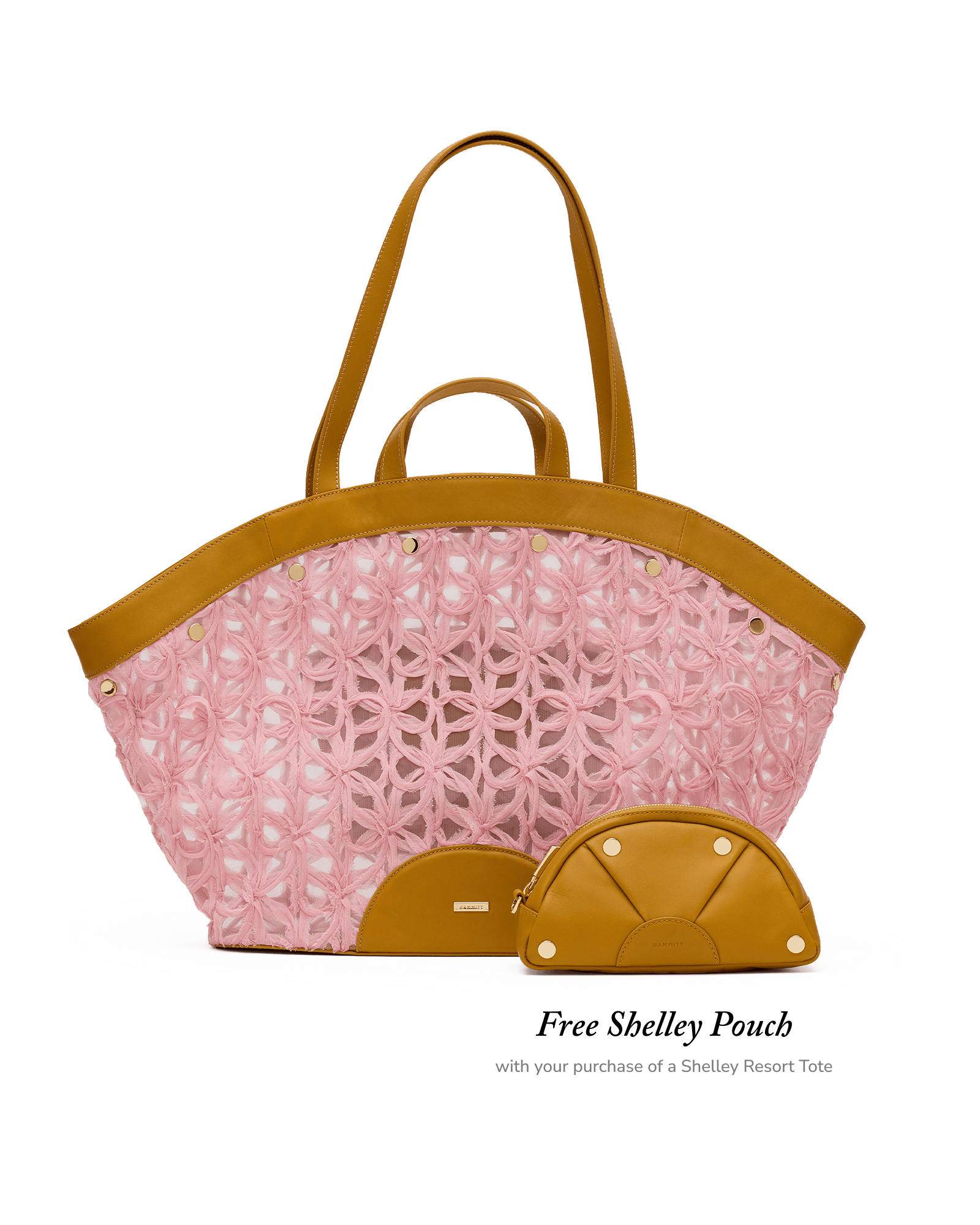 Shelley Resort Tote One Size | Light Mesh Tote Bag | HAMMITT