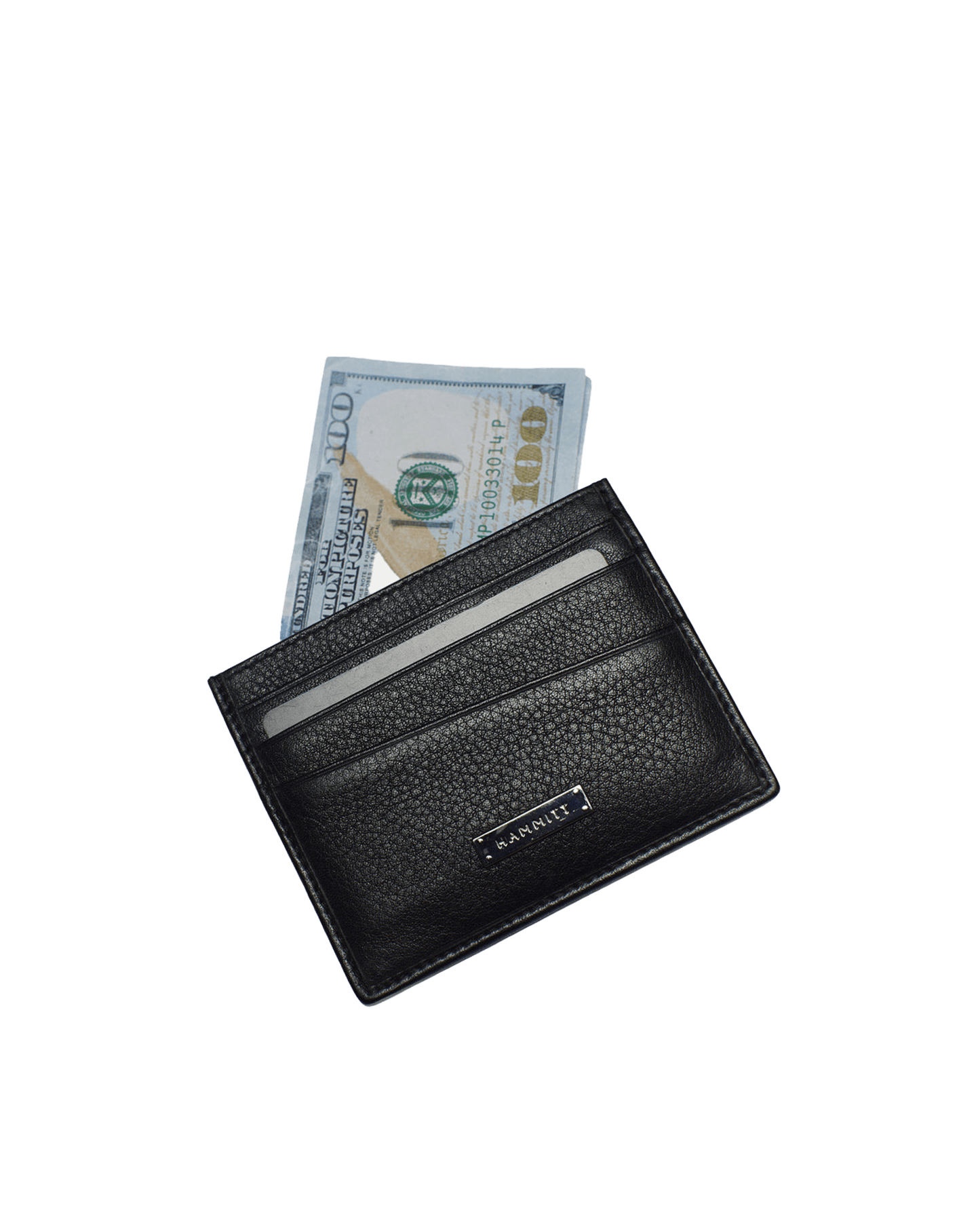 Cambria Card Case | Black/Gunmetal