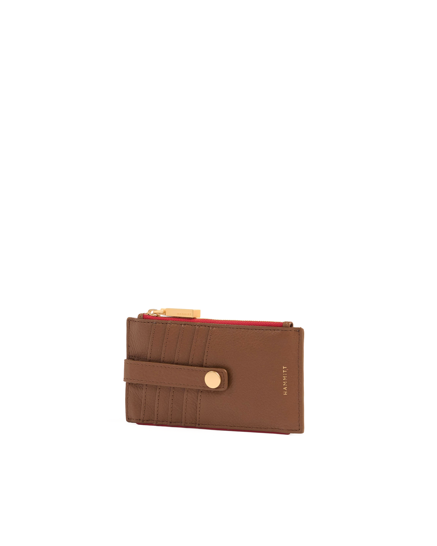 210 West | Mahogany Pebble/Brushed Gold Red Zip