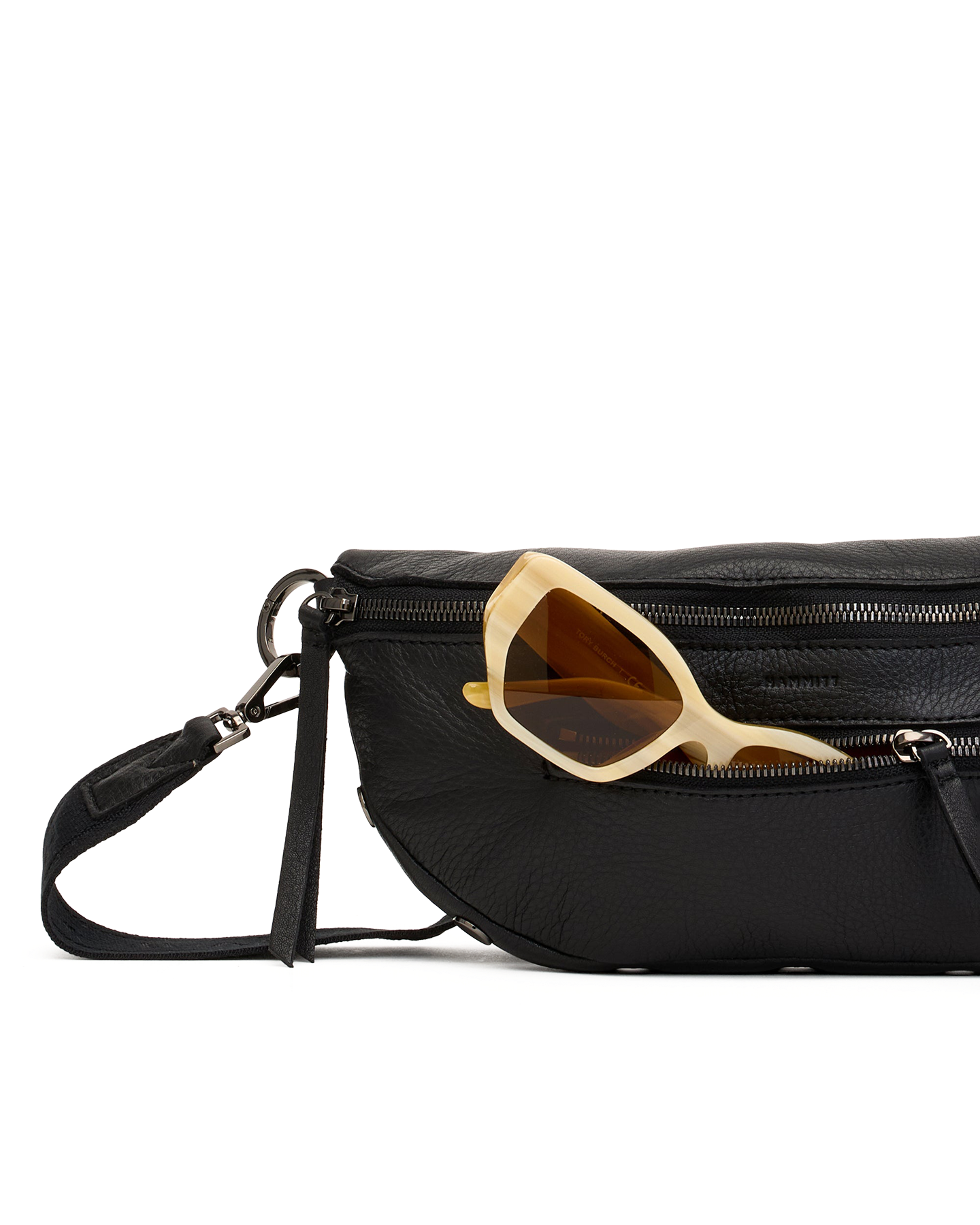 Charles Crossbody | Black/Gunmetal