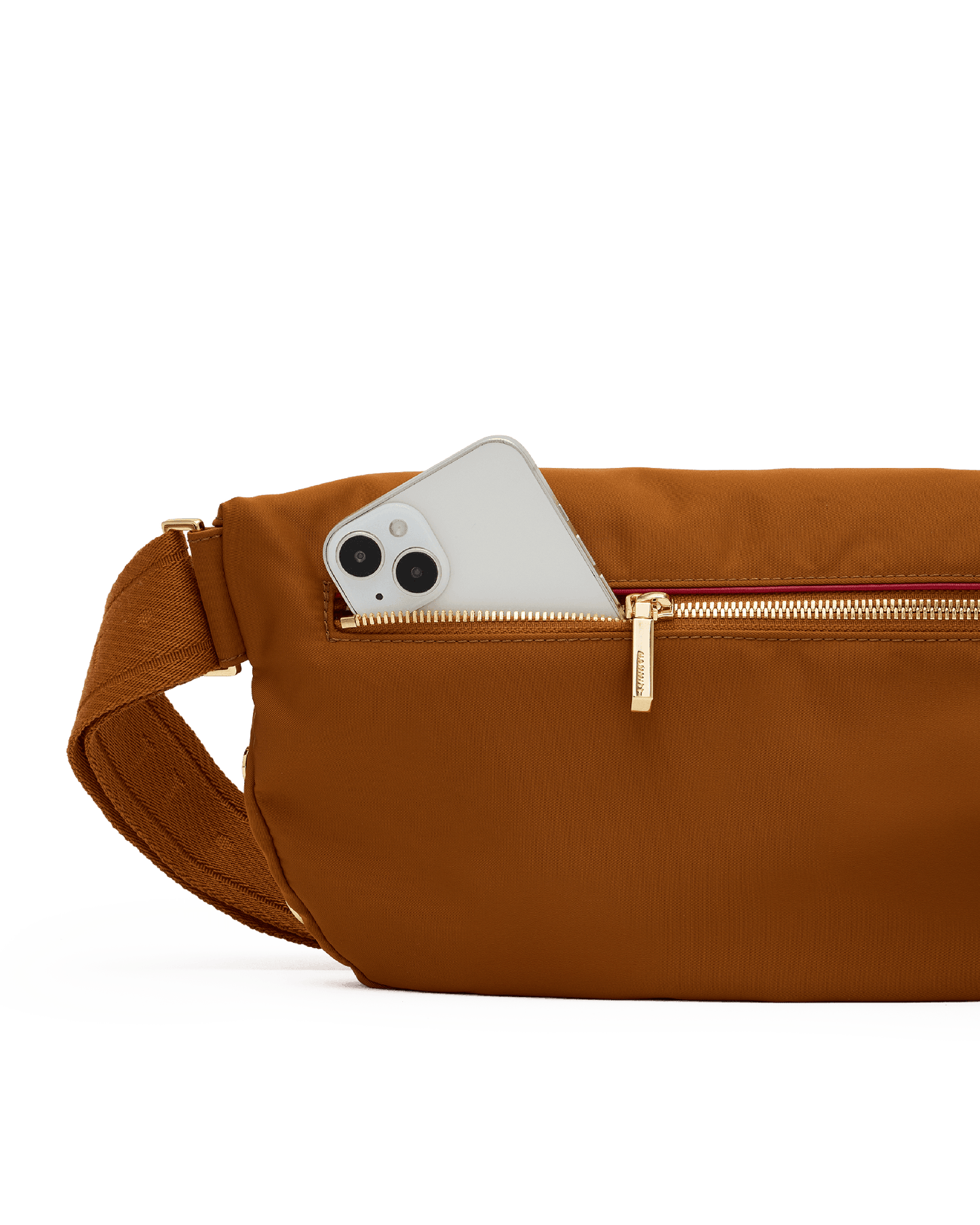 Charles-Crossbody-Lrg-Amber-Nylon-G-Back-View-Detail