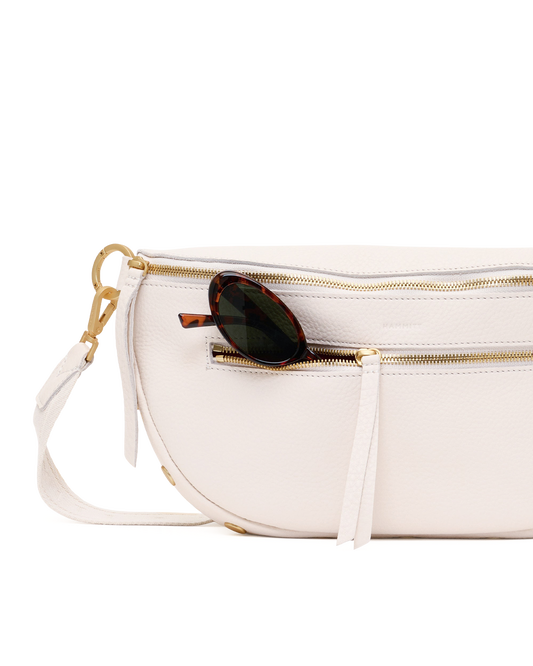 Charles-Crossbody-Lrg-Calla-Lily-White-BG-Front-View-Detail