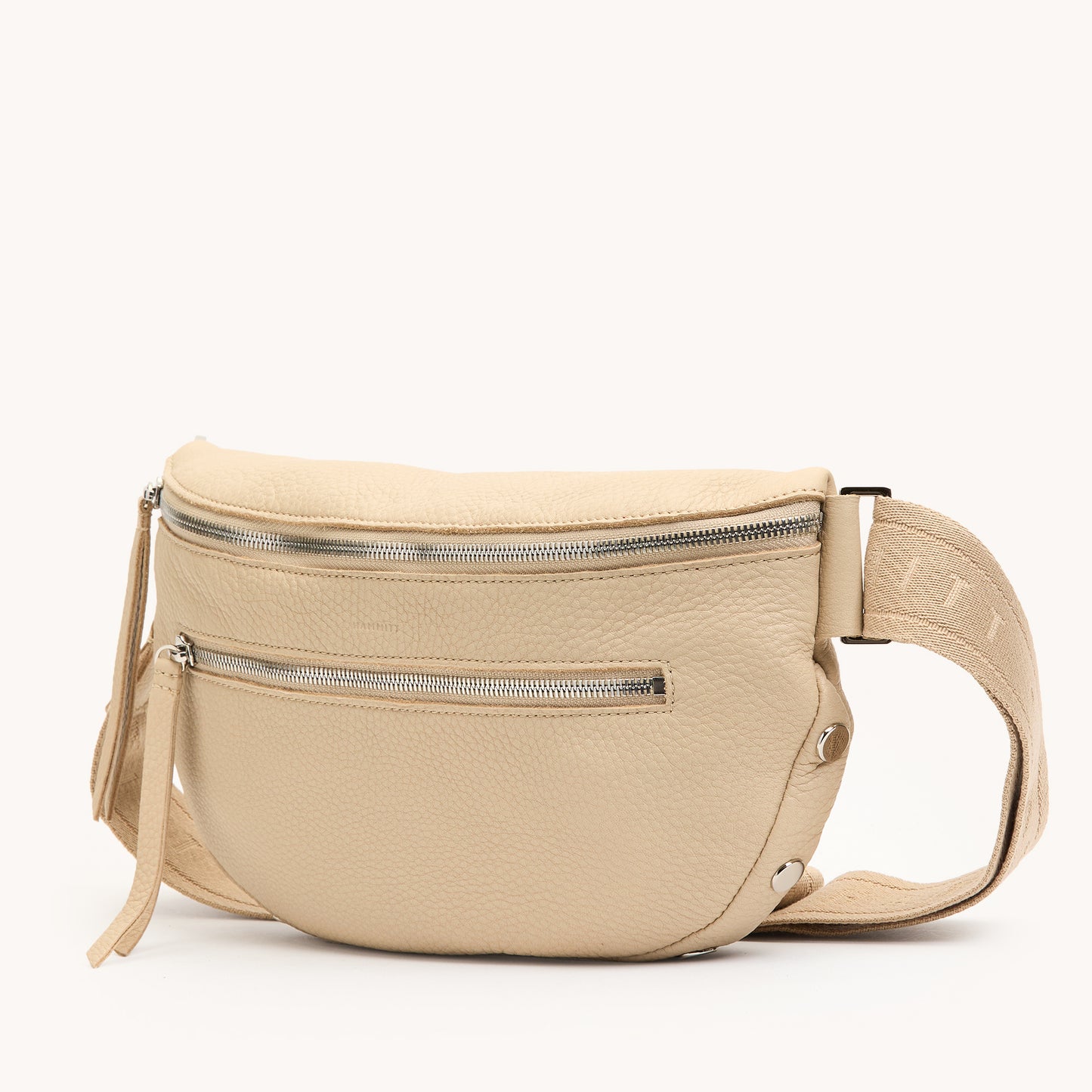 Charles Crossbody | Limestone/Silver | Lrg