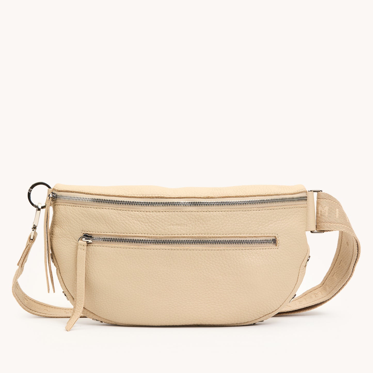 Charles Crossbody | Limestone/Silver | Lrg