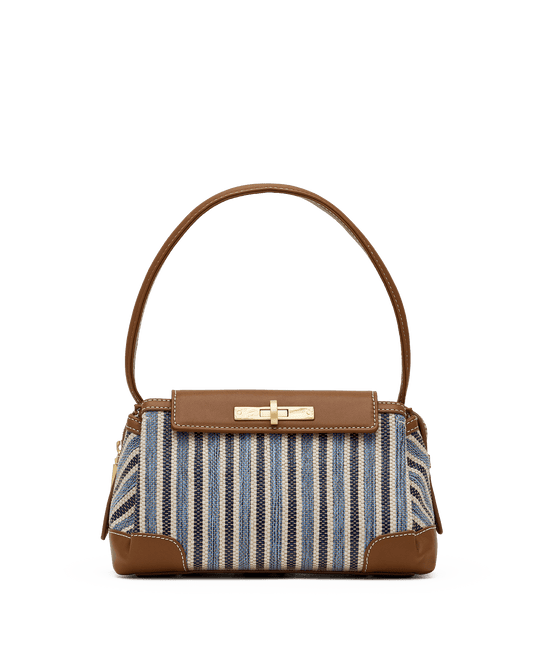 Charlotte | Cabana Blue/Brushed Gold | Med