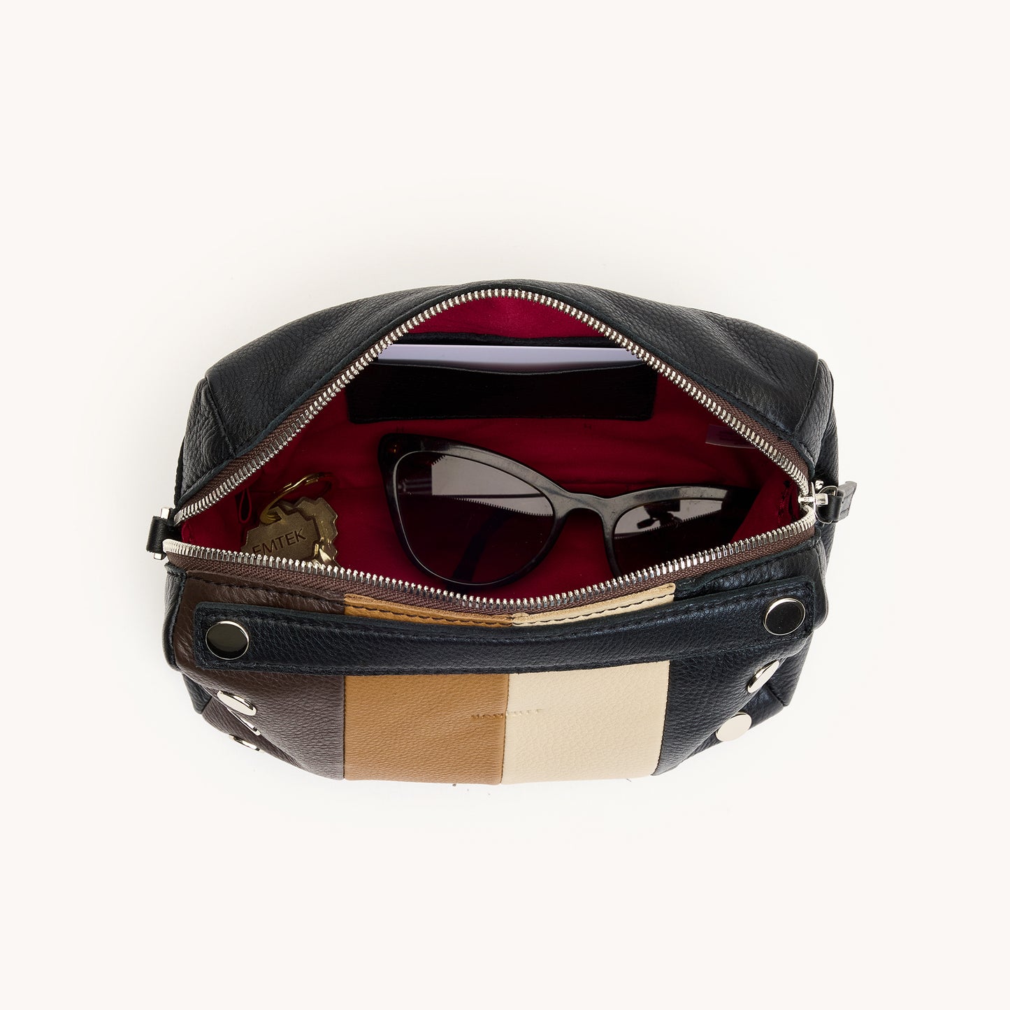 Evan Crossbody | Strata/Silver | Sml
