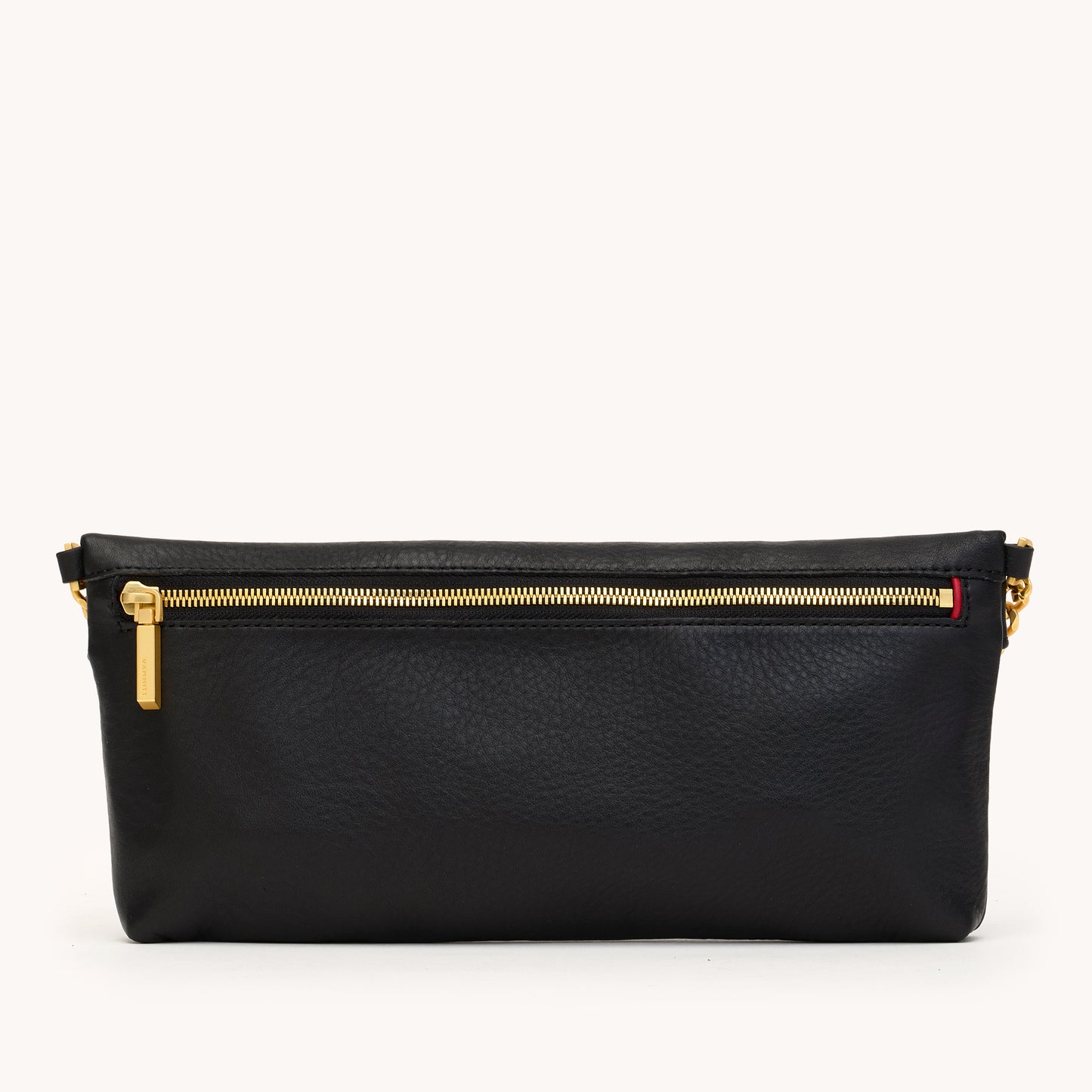 Invitation Clutch | Black/Brushed Gold