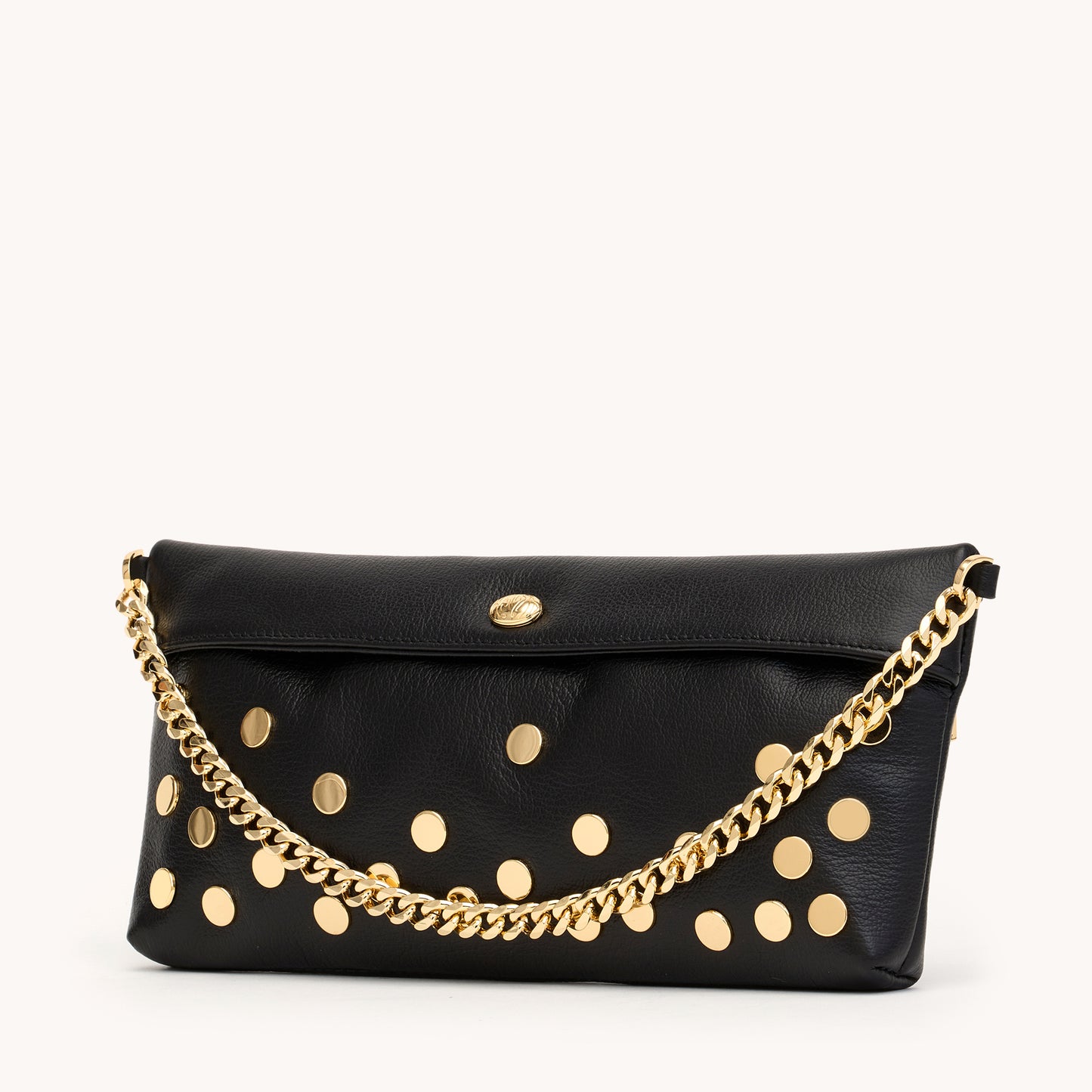 Invitation Clutch | Falling Rivets/Gold