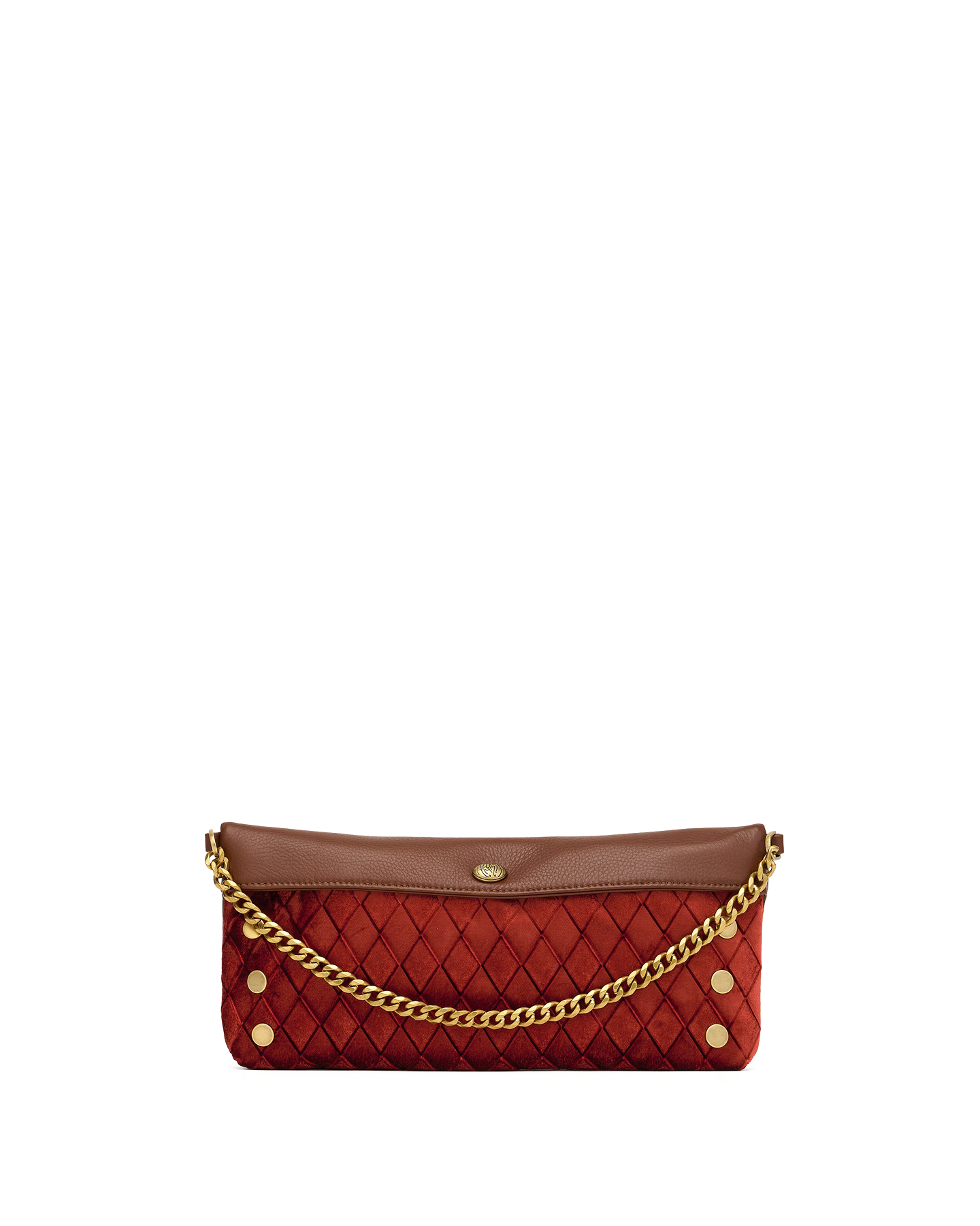 Invitation Clutch | Monarch Velvet/Antique Gold