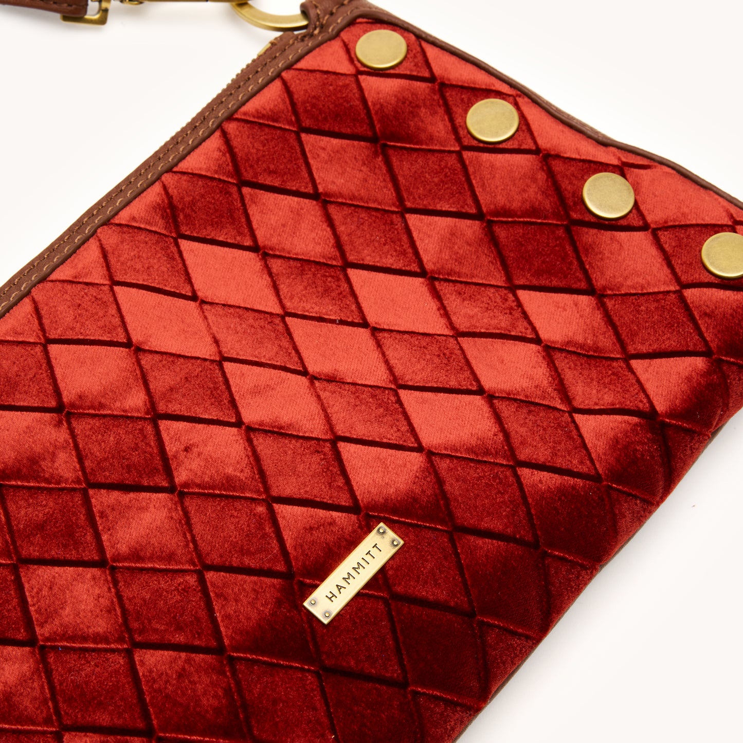 Invitation Clutch | Monarch Velvet/Antique Gold