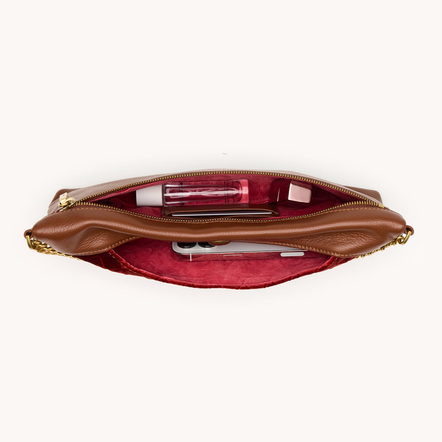 Invitation Clutch | Monarch Velvet/Antique Gold