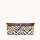 Invitation Clutch | Zebra/Brushed Gold