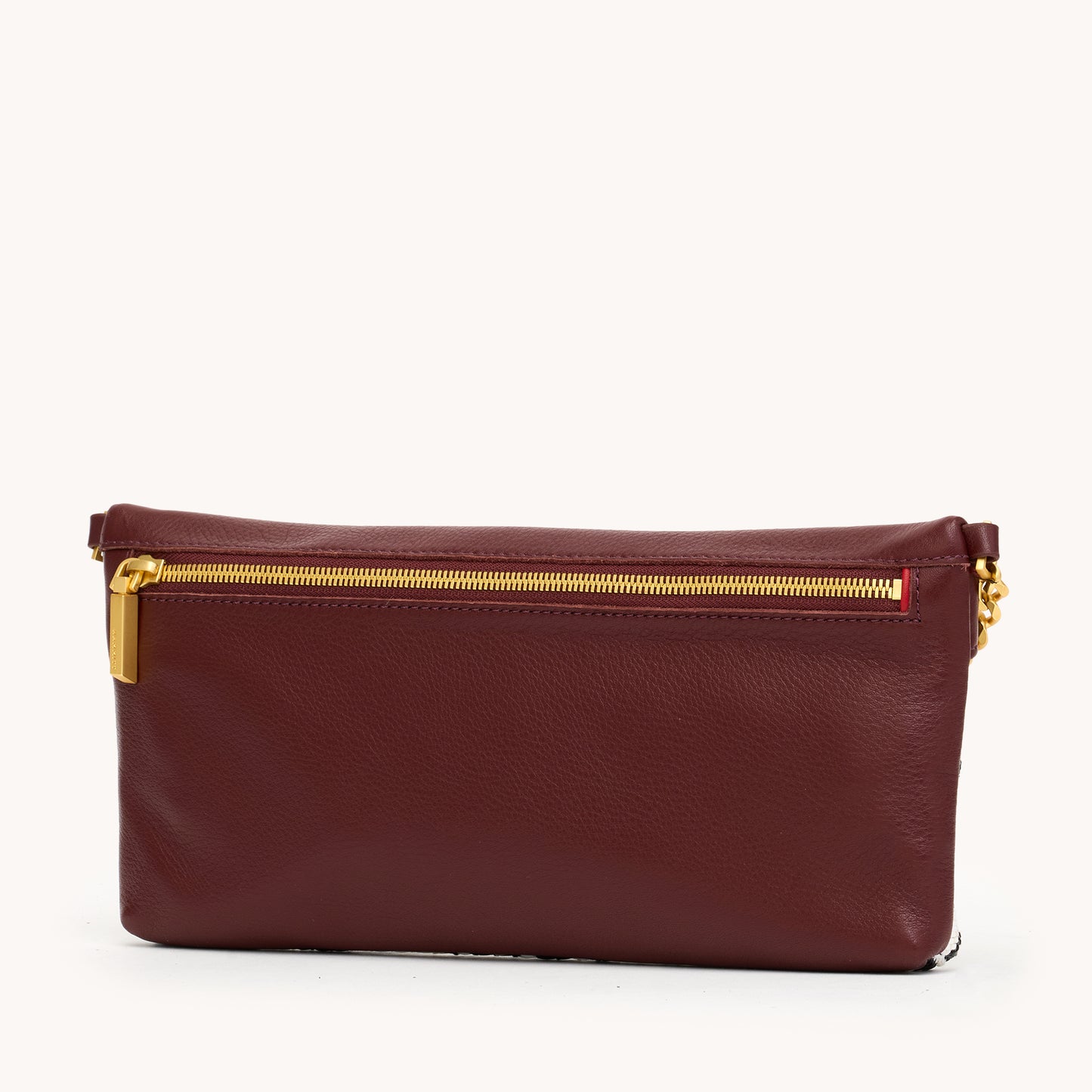 Invitation Clutch | Zebra/Brushed Gold