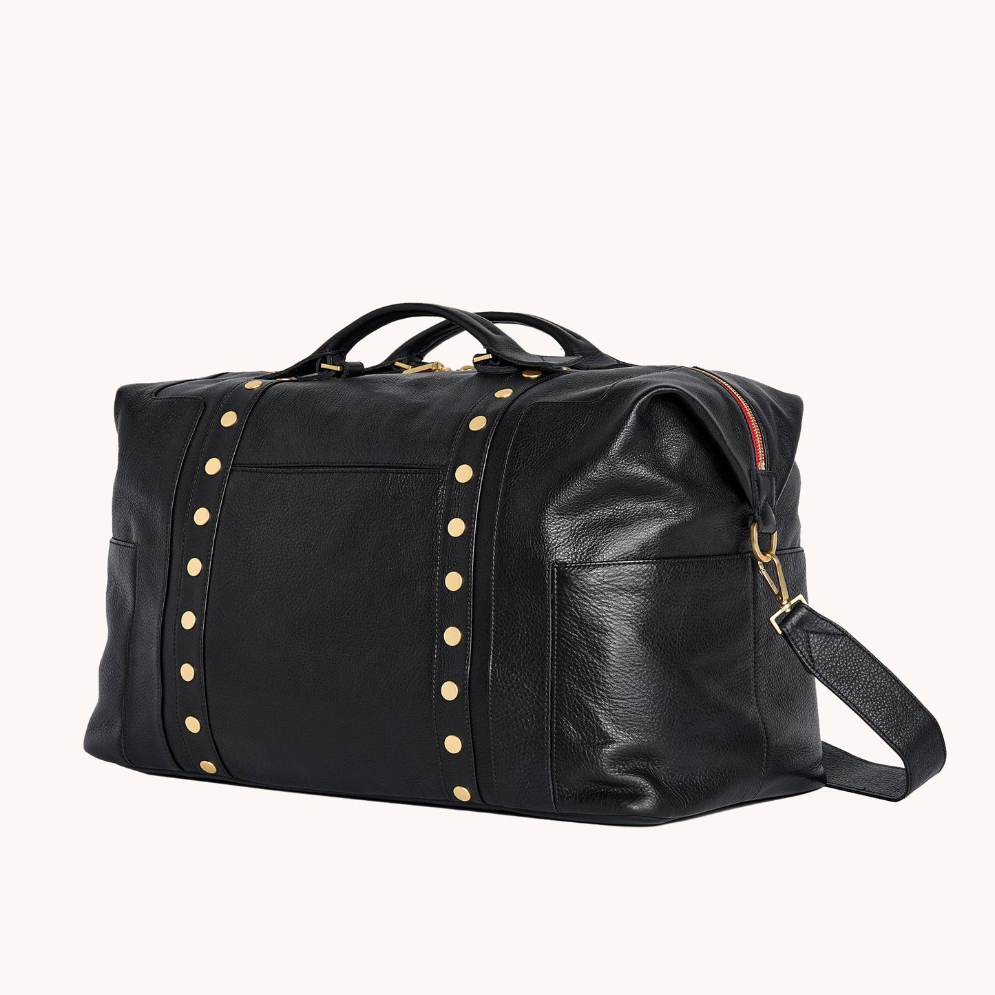 LAX Intl | Black/Brushed Gold Red Zip