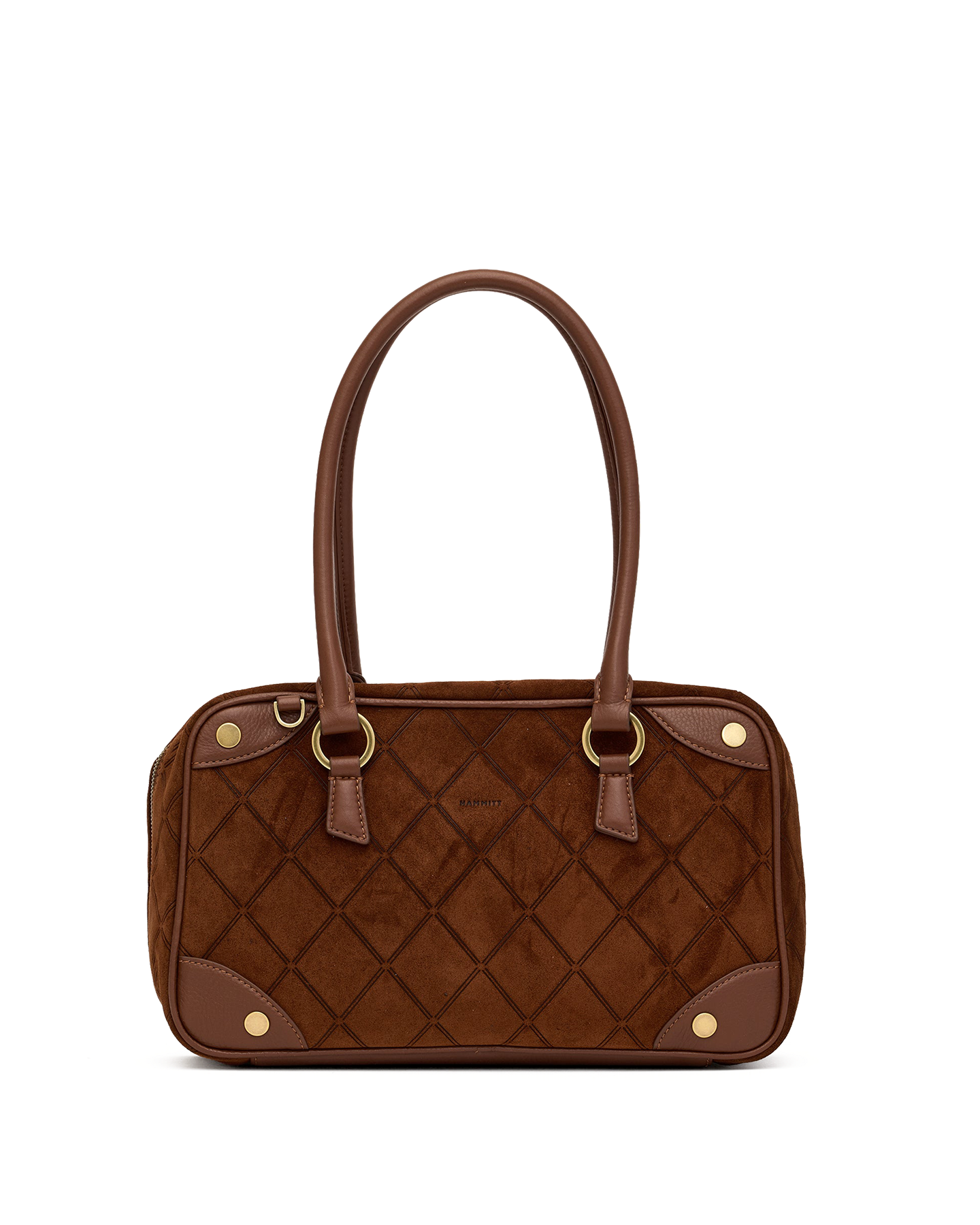 Meredith | Chocolate Diamond Suede/Antique Gold | Med