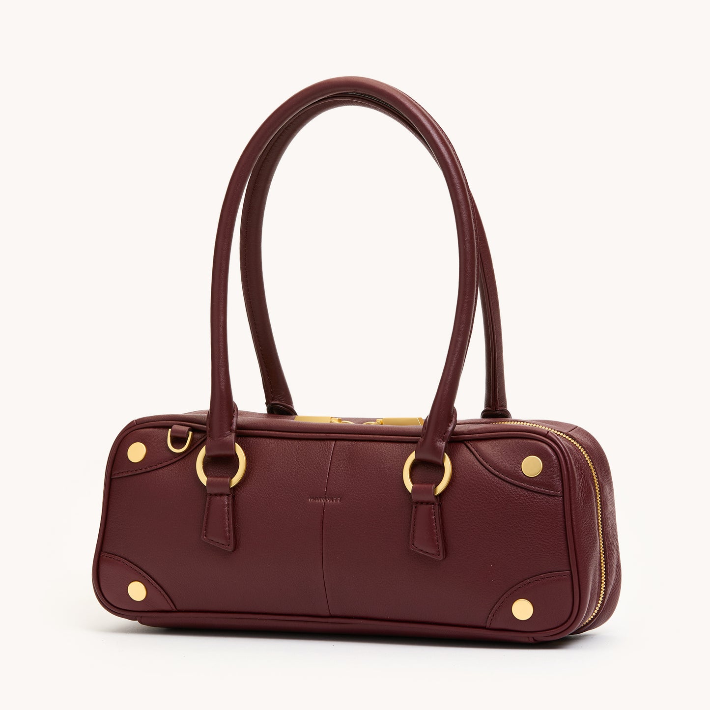 Meredith | Cherrywood Pebble/Brushed Gold | Sml