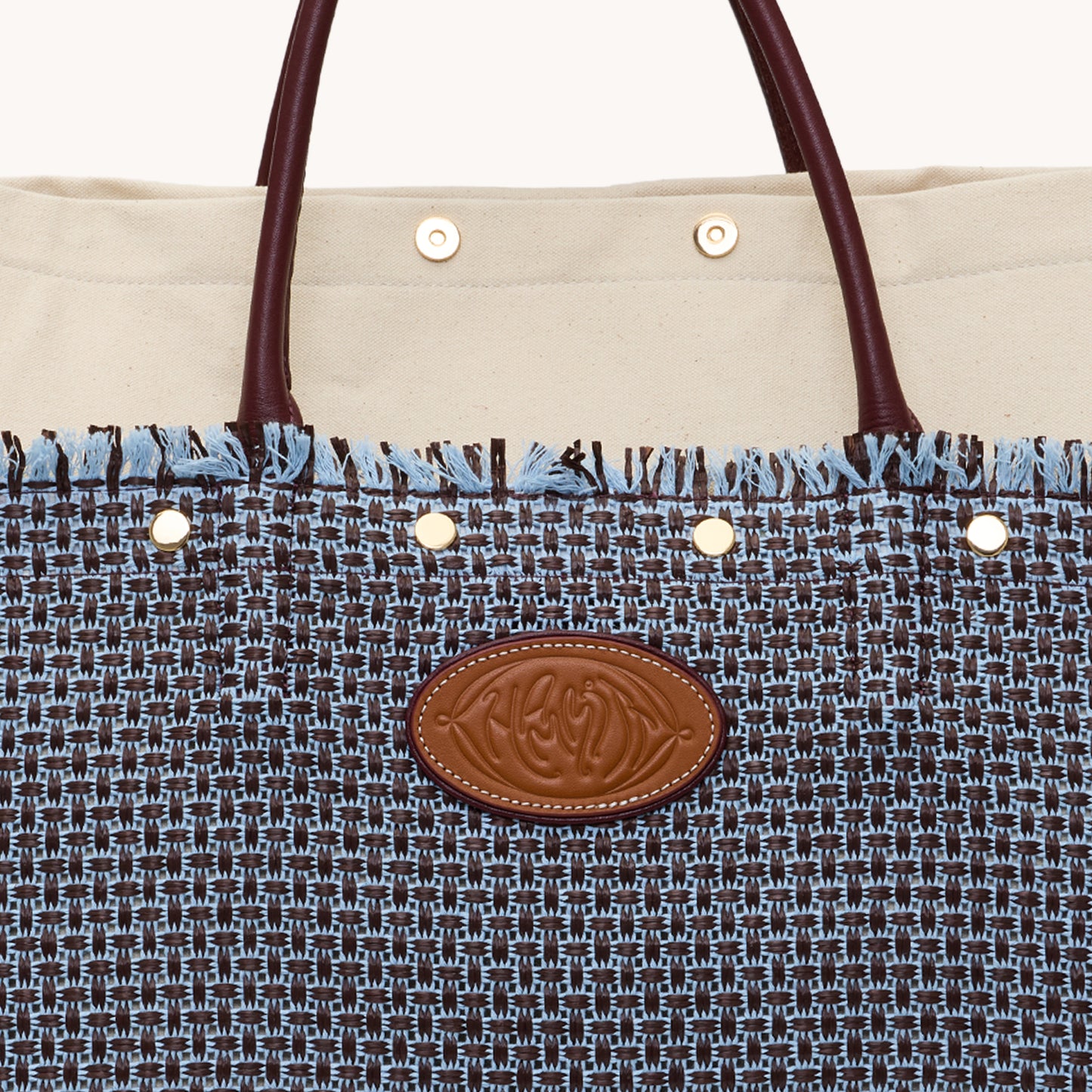 Olympia-Tote-Blueberry-Sorbet-G-Front-View-Detail