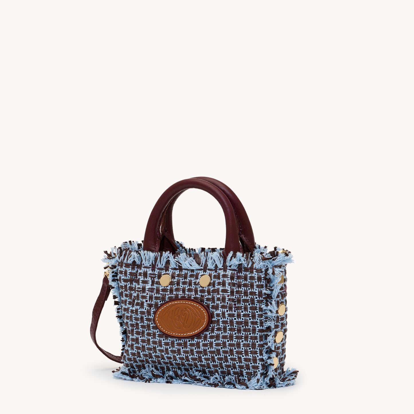 Olympia-Tote-Mini-Blueberry-Sorbet-G-Front-View-2