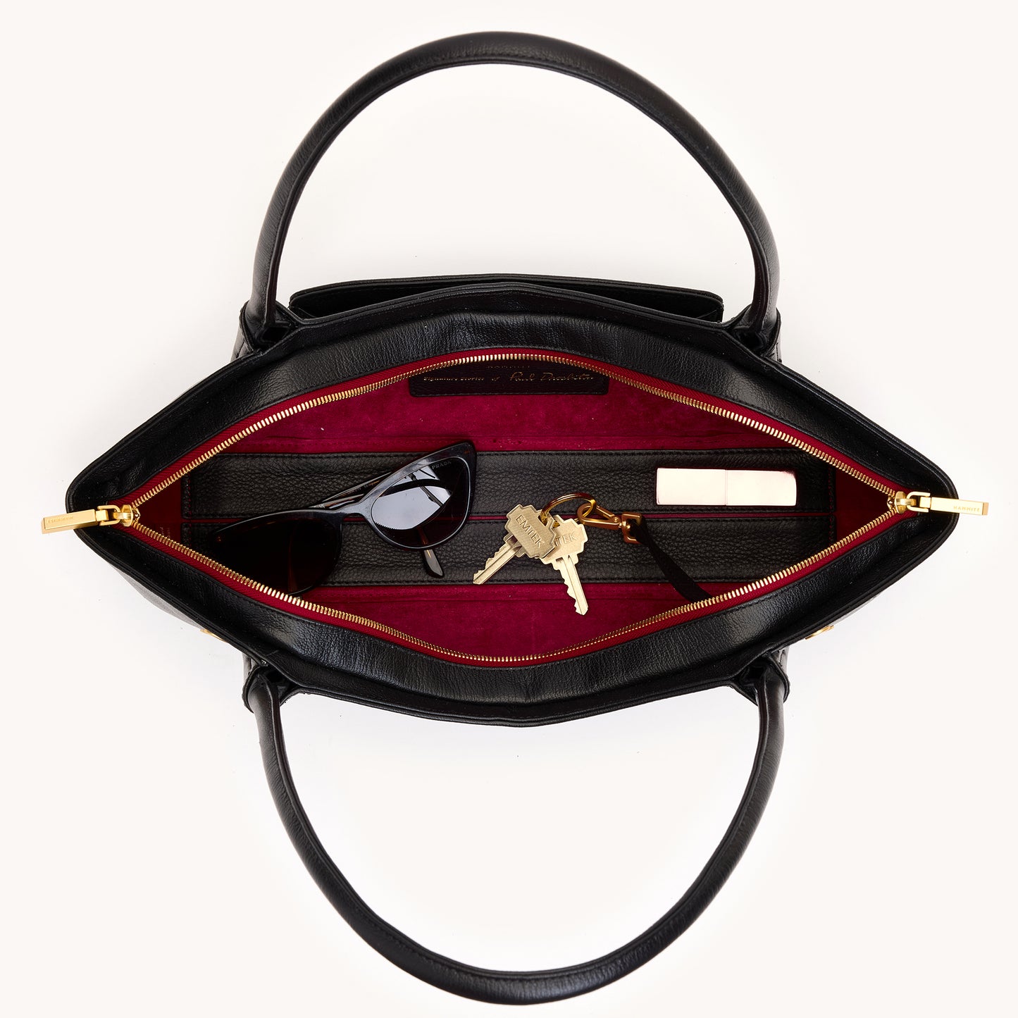 Paul Short | Black Press/Brushed Gold Red Zip