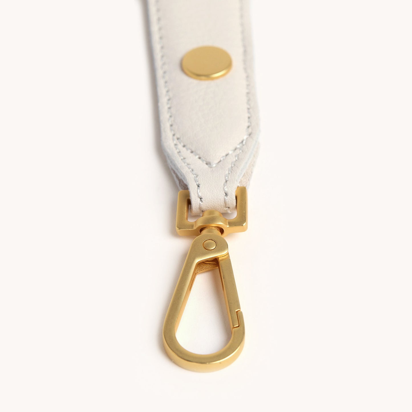 Riveted-Shoulder-Strap-Calla-Lily-White-BG-Topdetail-View