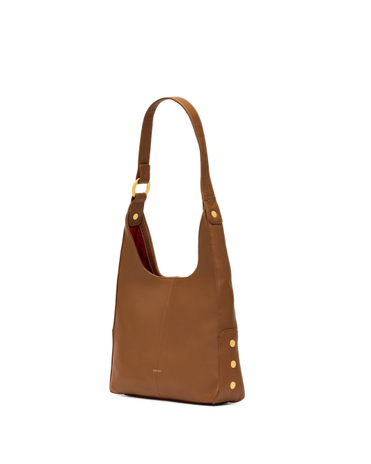 Tim | Mahogany Pebble/Brushed Gold | Med