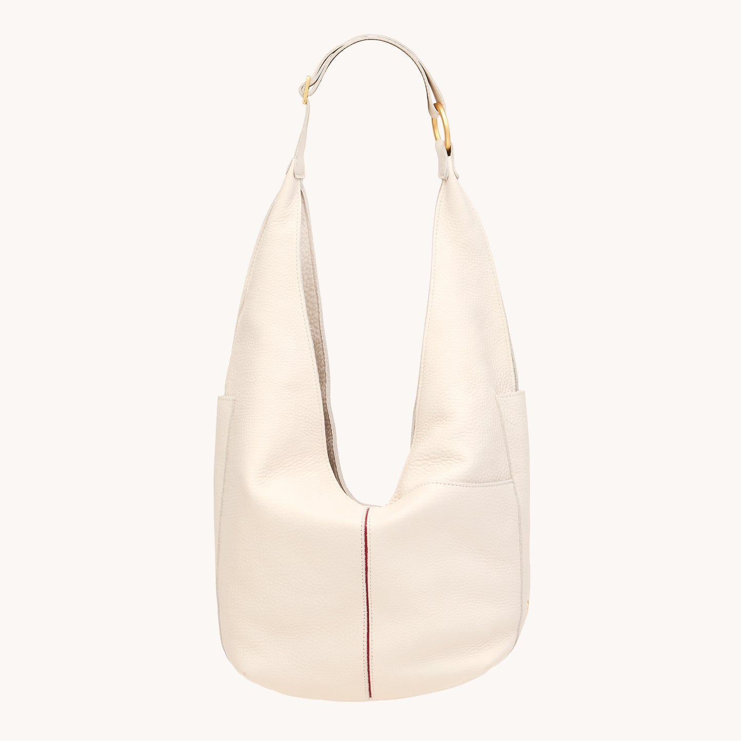 Tom Zip | Calla Lily White/Brushed Gold | Lrg