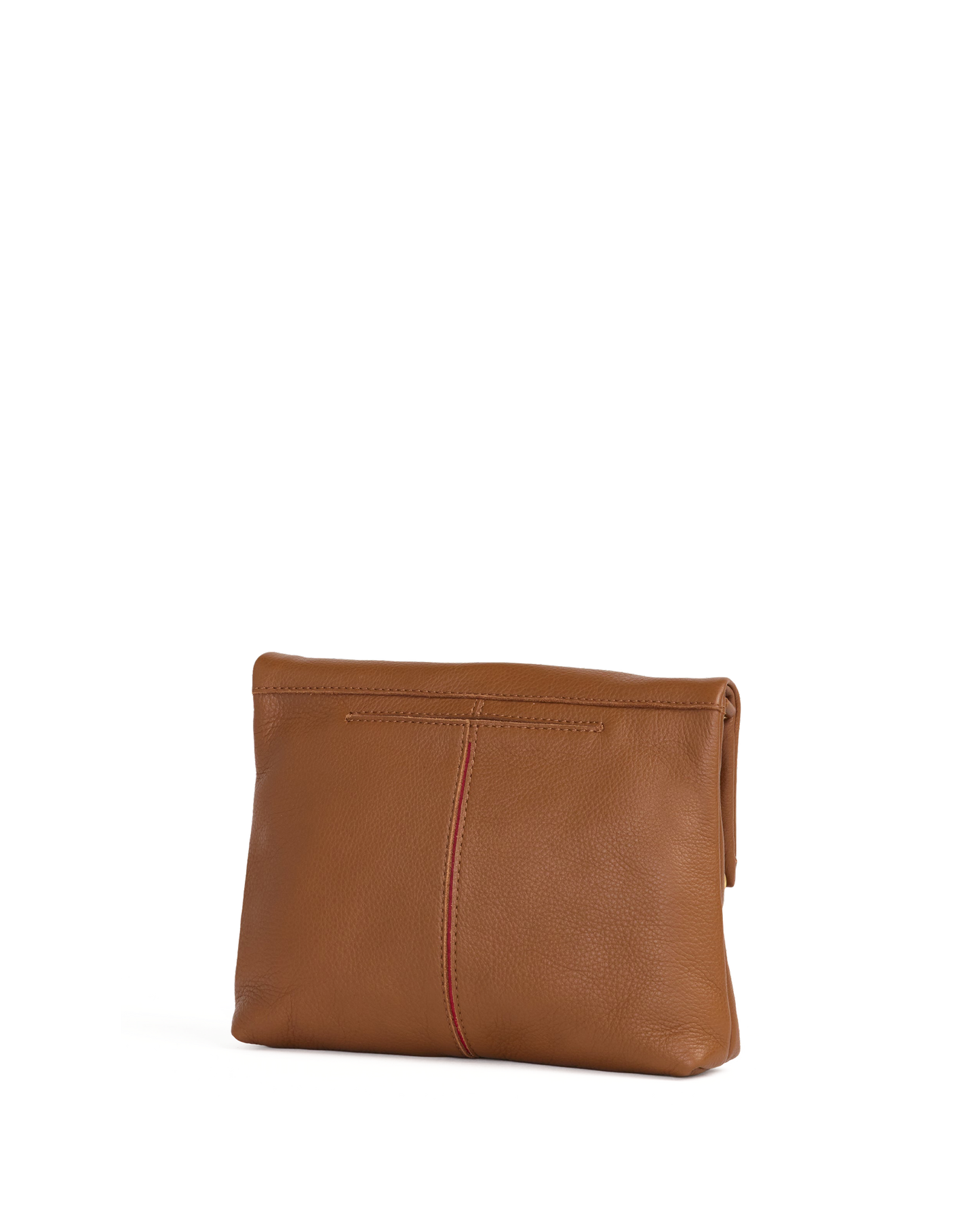 VIP | Mahogany Pebble/Brushed Gold Red Zip | Med