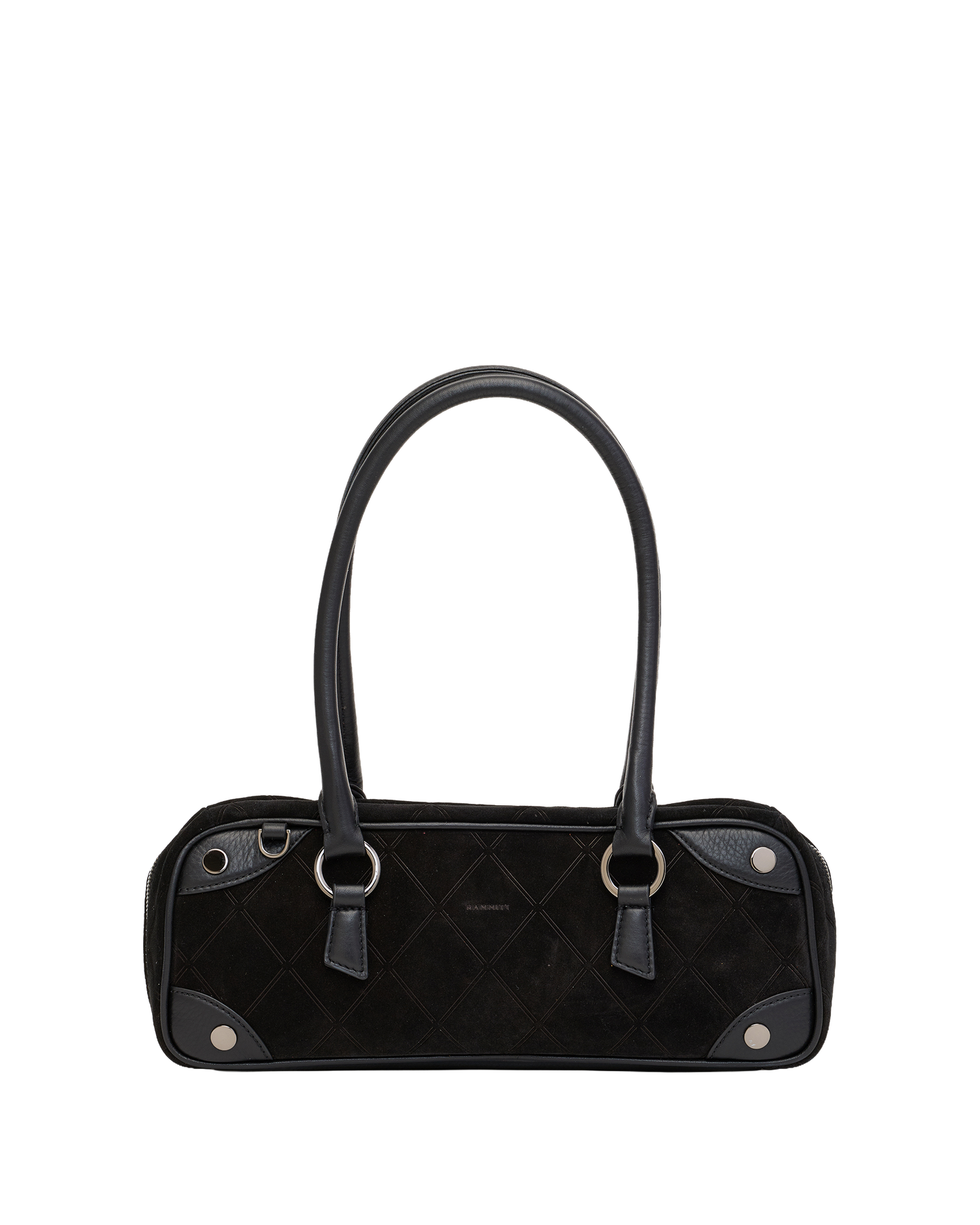 Meredith | Noir Diamond Suede/Gunmetal | Sml