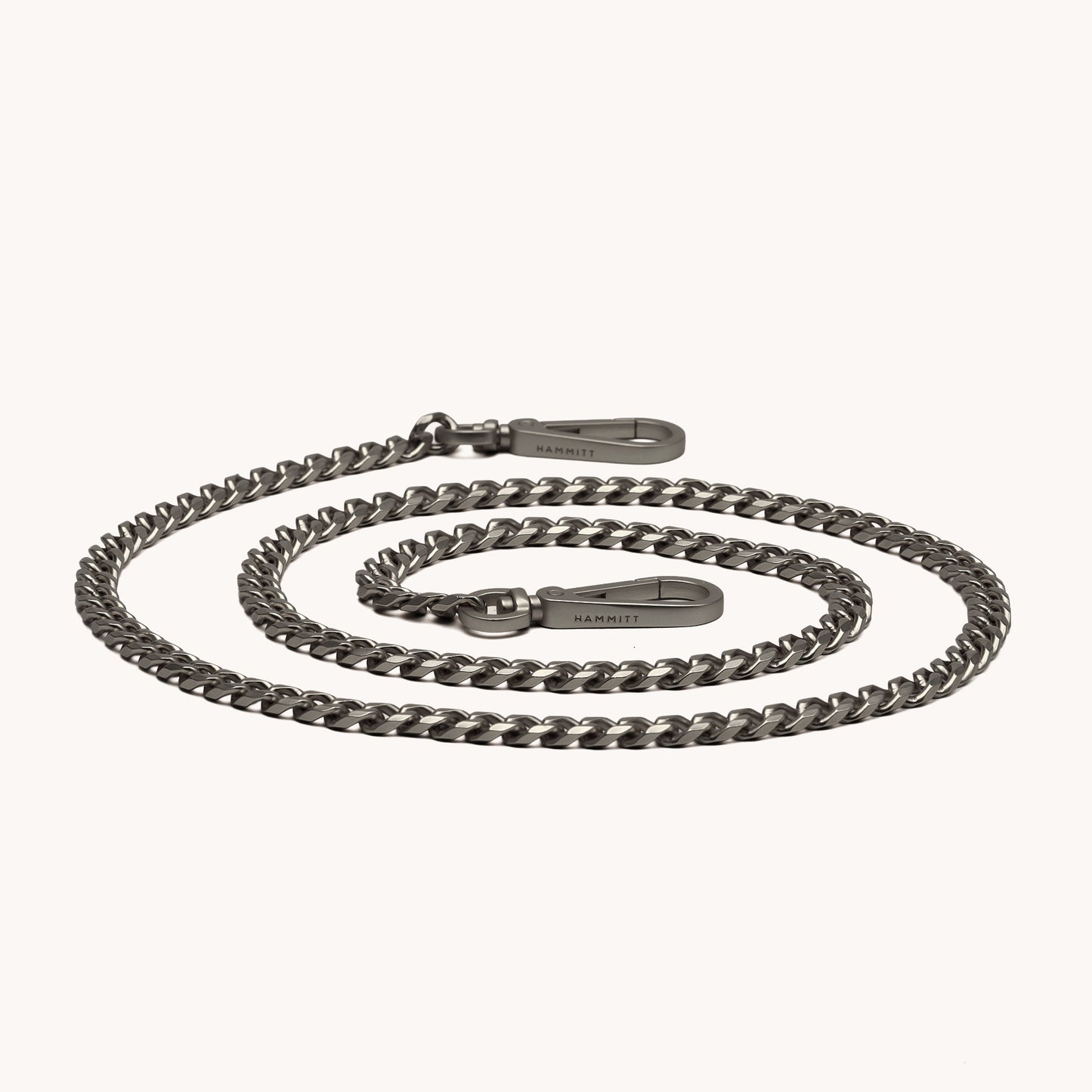 Metal Chain Long Strap | Gunmetal