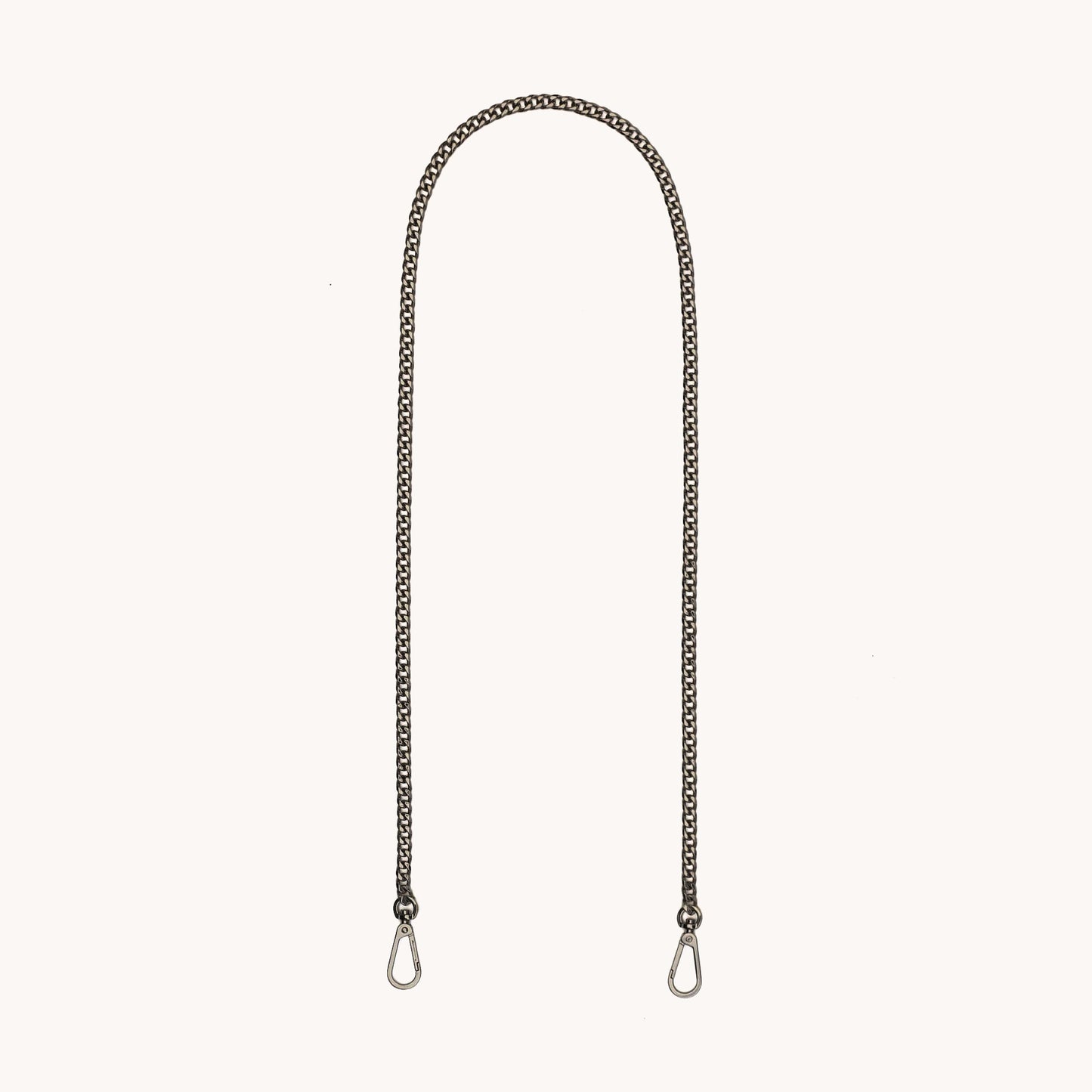 Metal Chain Long Strap | Gunmetal