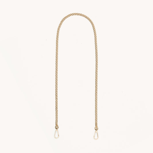 Metal Chain Long Strap | Gold