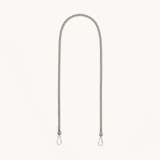Metal Chain Long Strap | Silver
