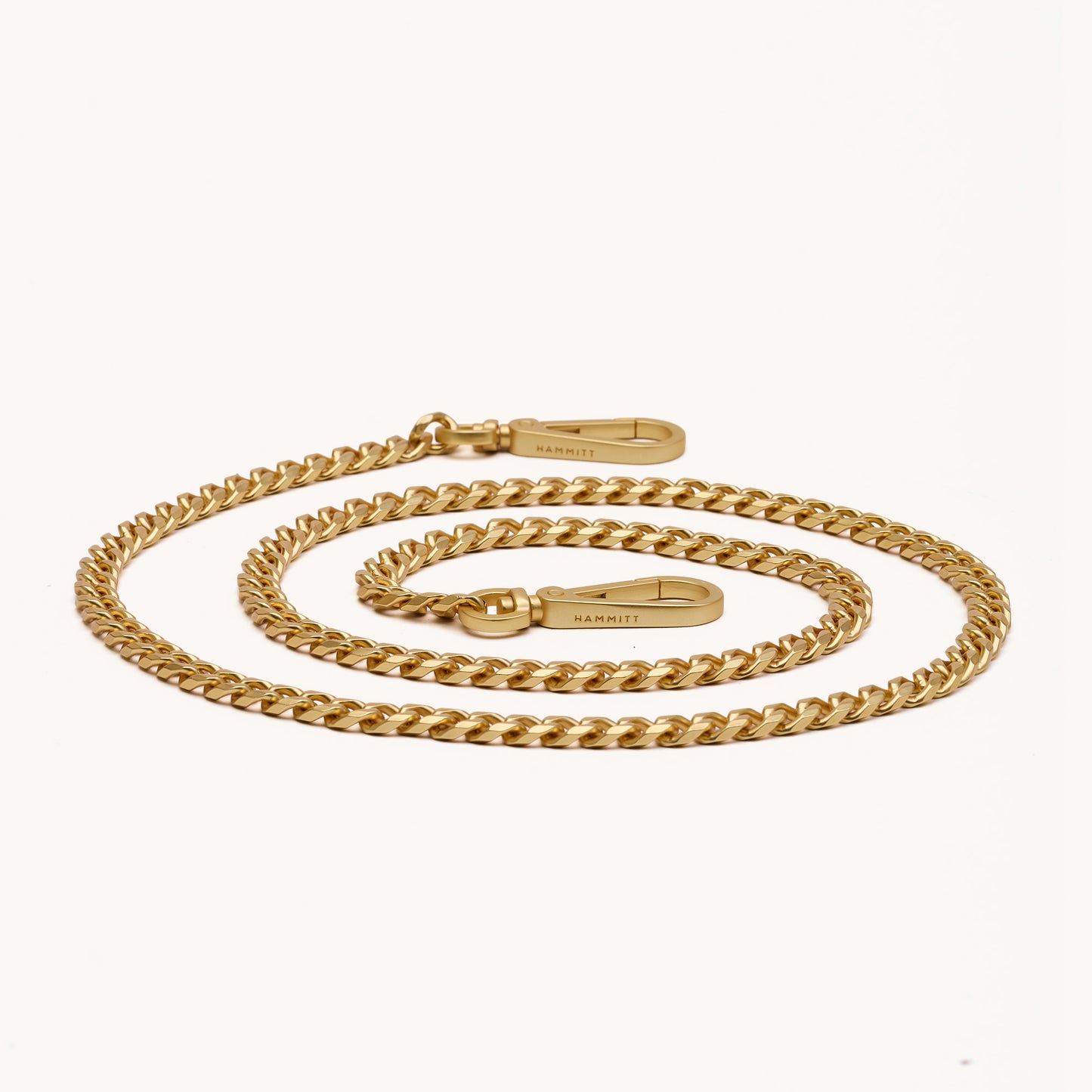 Metal Chain Long Strap | Brushed Gold