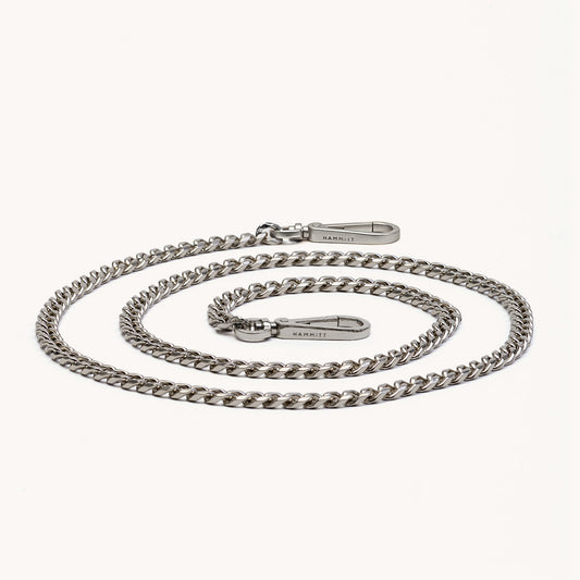 Metal Chain Long Strap | Silver