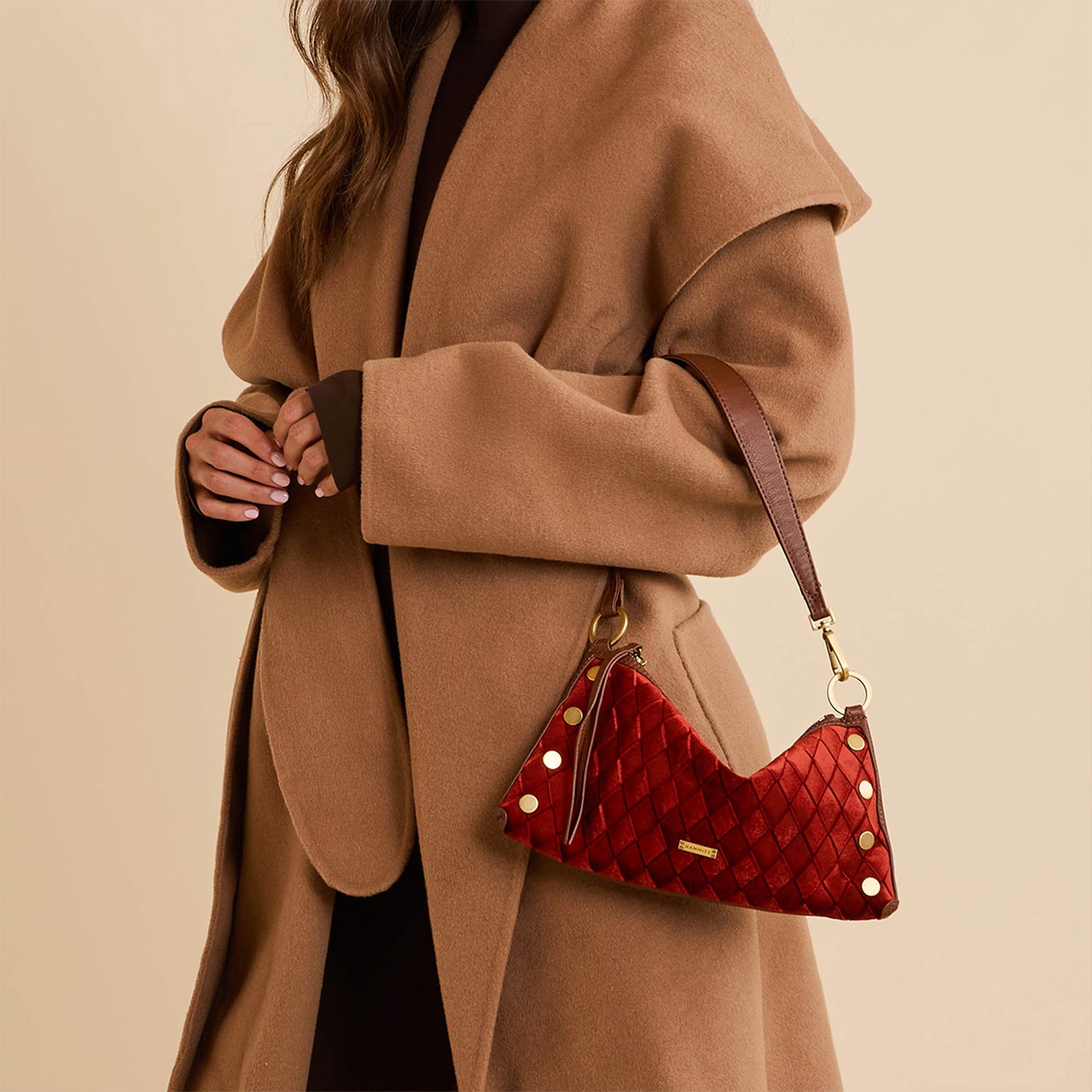 Kyle | Monarch Velvet/Antique Gold | Sml