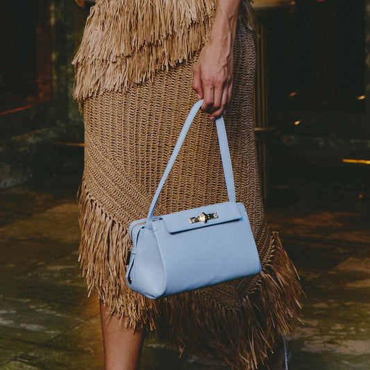 Charlotte | Hazy Blue/Gold | Med