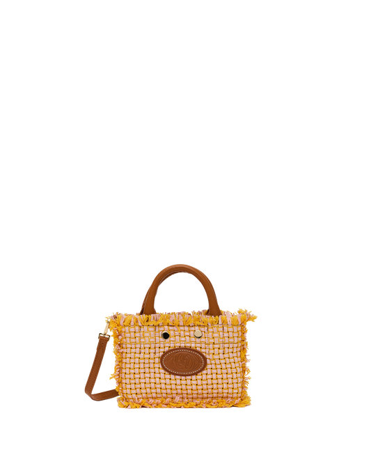 Olympia Tote | Pink Lemonade/Gold | Mini