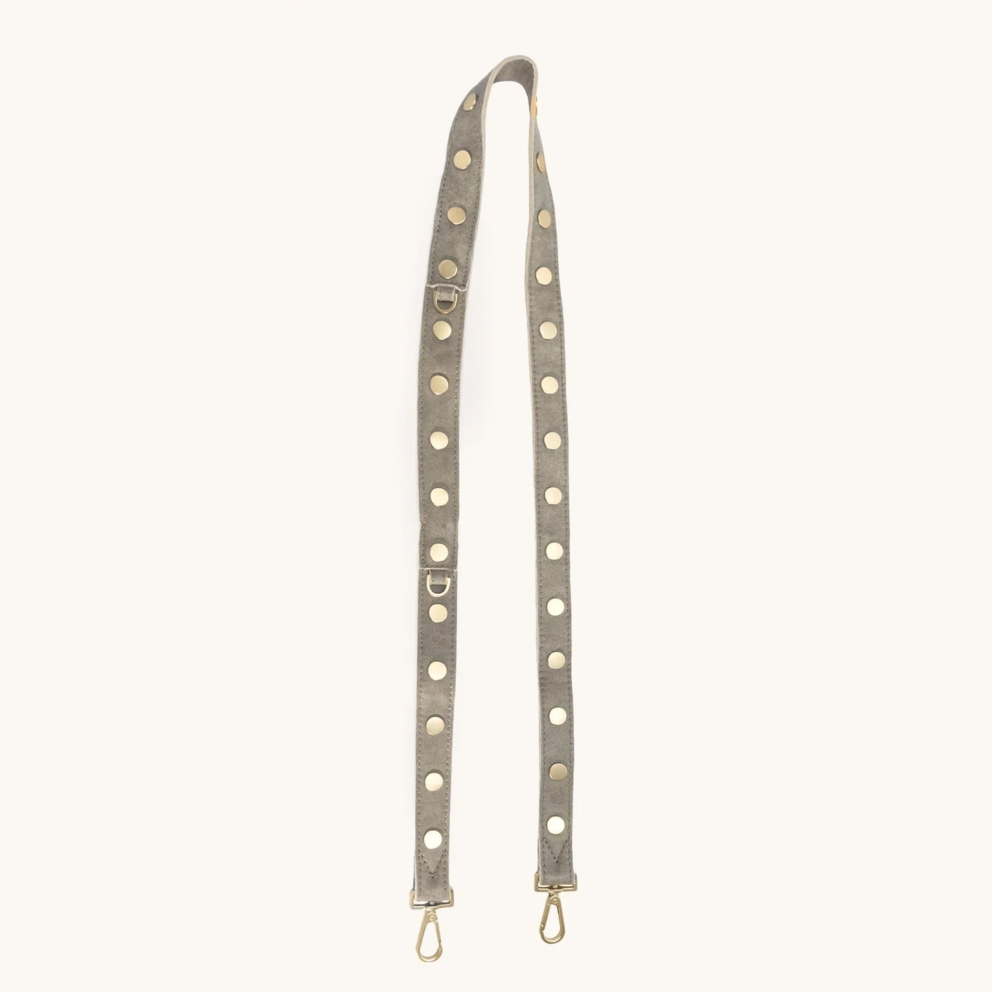 Rivet Strap 1 Inch | Pewter/Brushed Gold