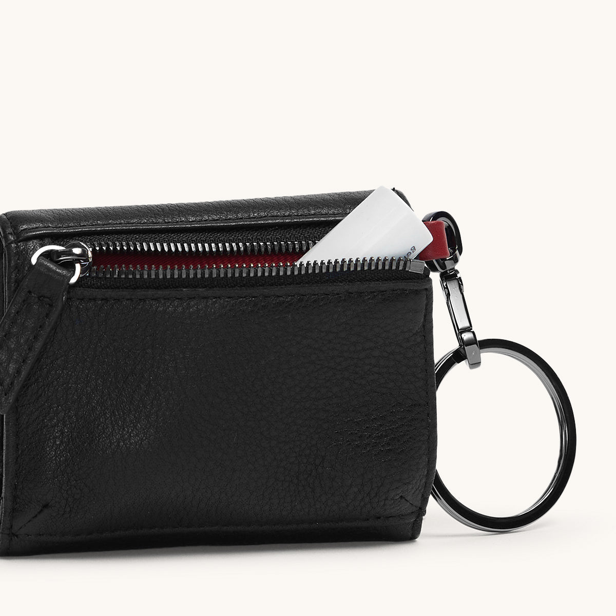 Royce-Key-Wallet-Black-Detail-View
