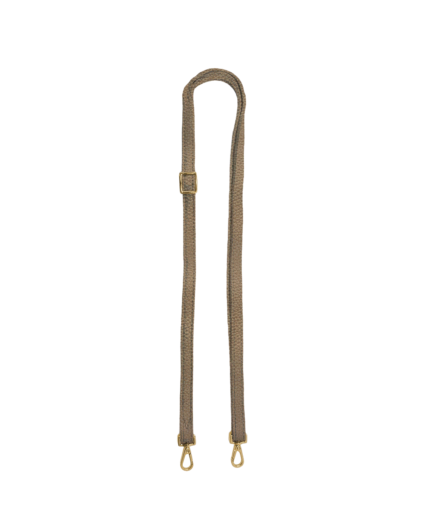 Slider Strap 0.5 Inch | Grey Natural/Brushed Gold