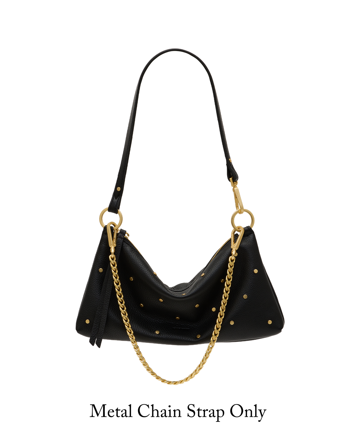 Metal Chain Shoulder Strap | Brushed Gold