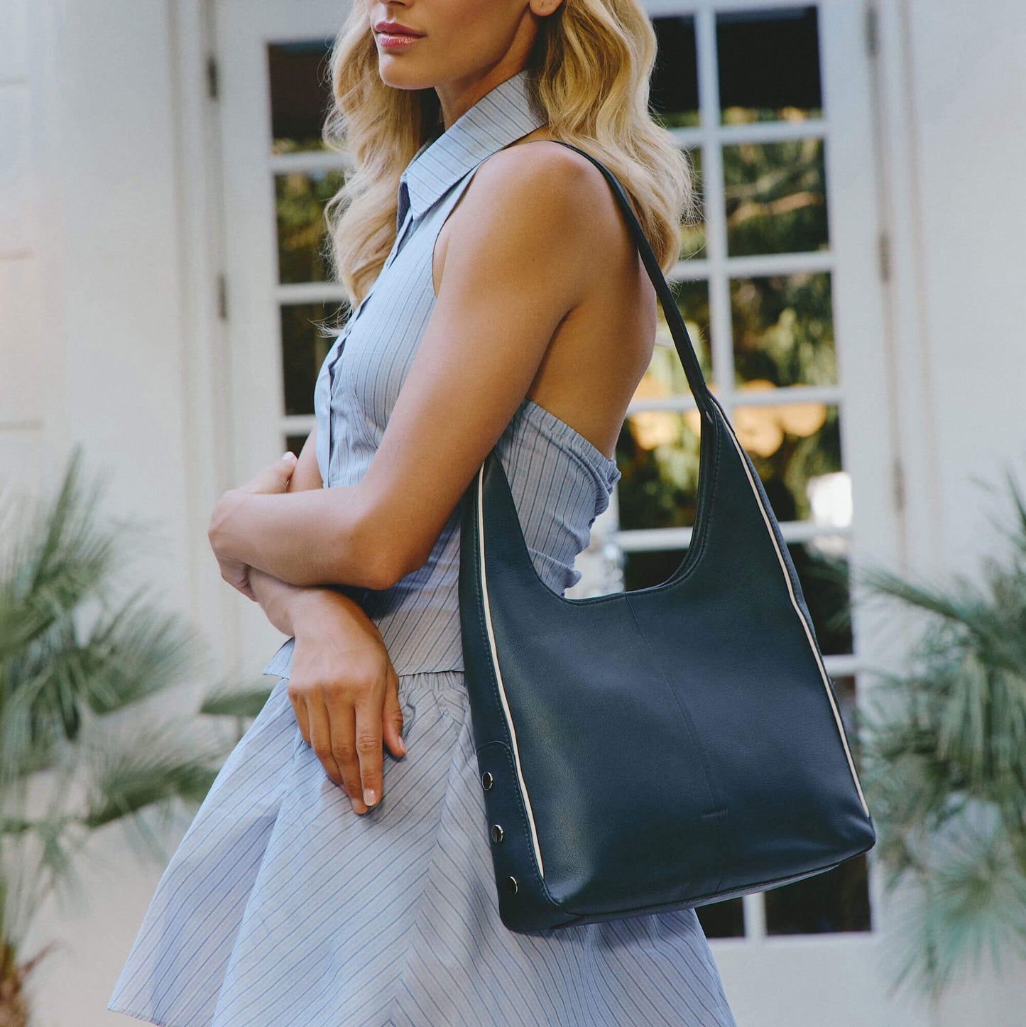 Tim | Nautical Navy/Silver | Med